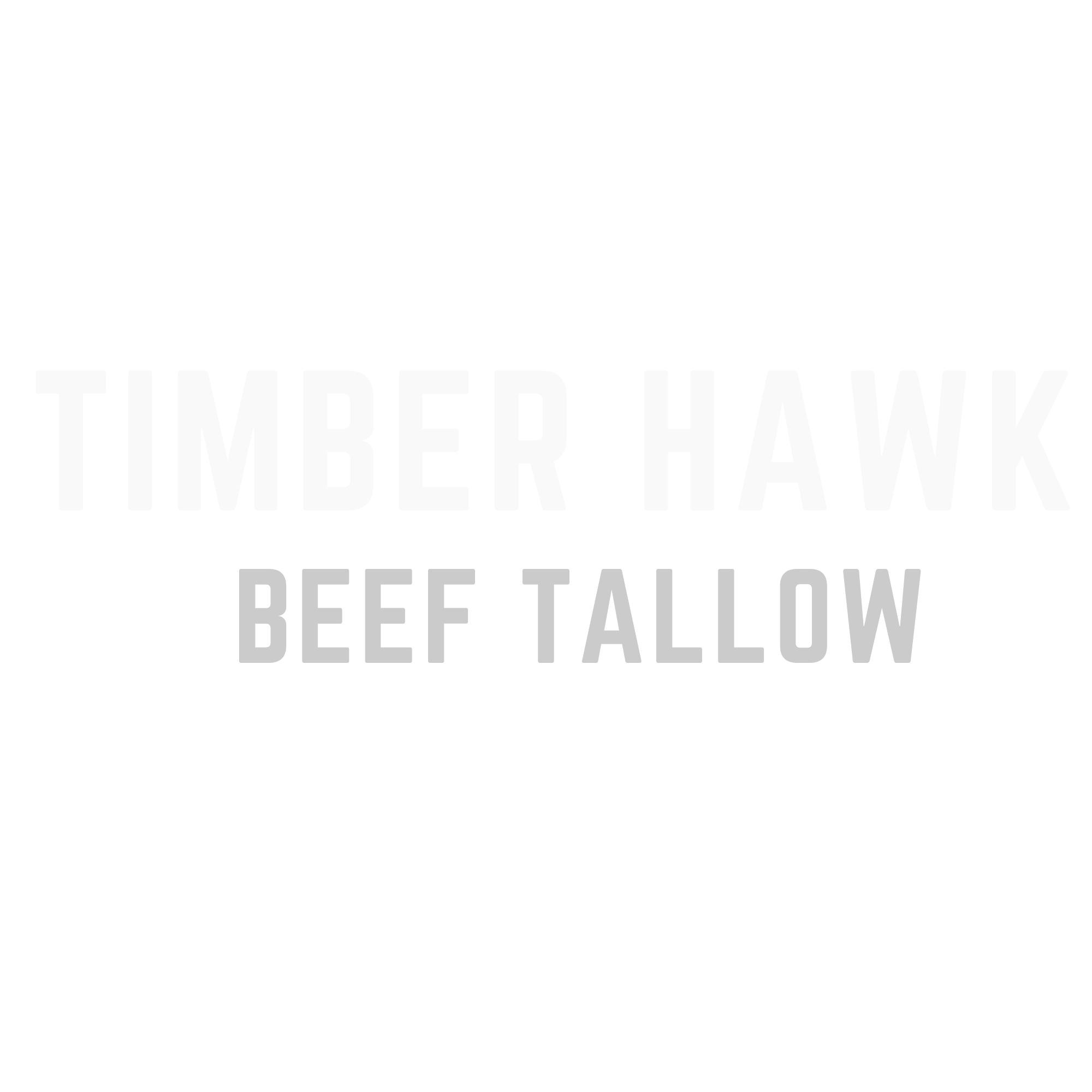 Timber Hawk Beef Tallow